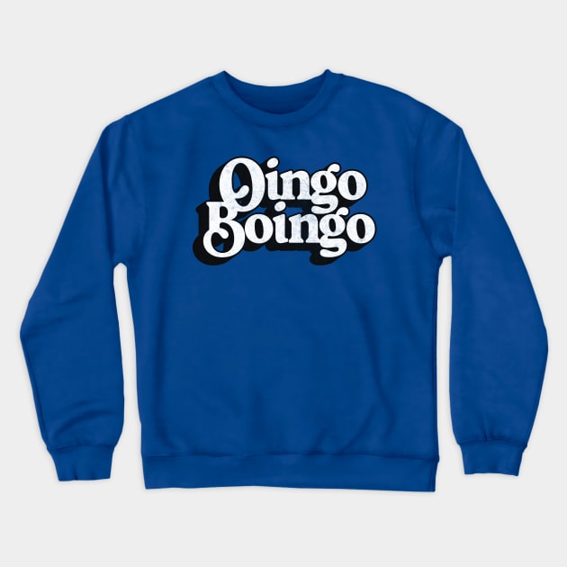 Oingo Boingo // Retro Fan Art Design Crewneck Sweatshirt by DankFutura